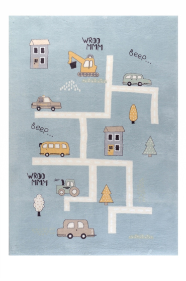 Tzikas Carpets Χαλί COCOONING Μπλε 140x200cm 00342-030